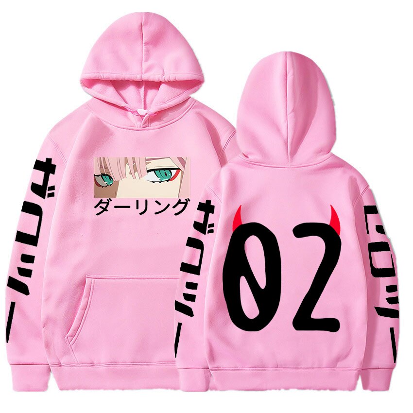 Darling In The Franxx Zero Two Hoodies