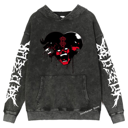 Berserk Retro Style Hoodie