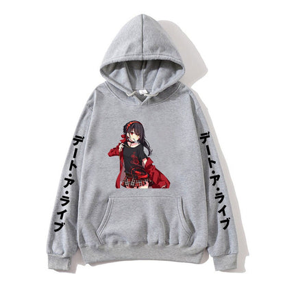 Tokisaki Kurumi Date A Live Hoodies