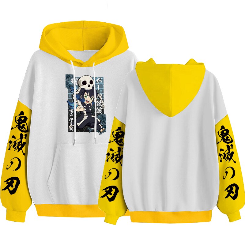 Demon Slayer Hashibira Inosuke Hoodies