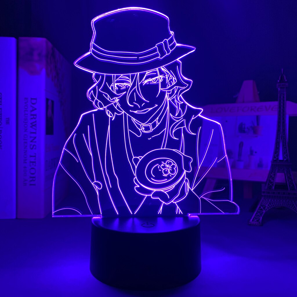 Anime Bungo Stray Dogs 3D Lamp