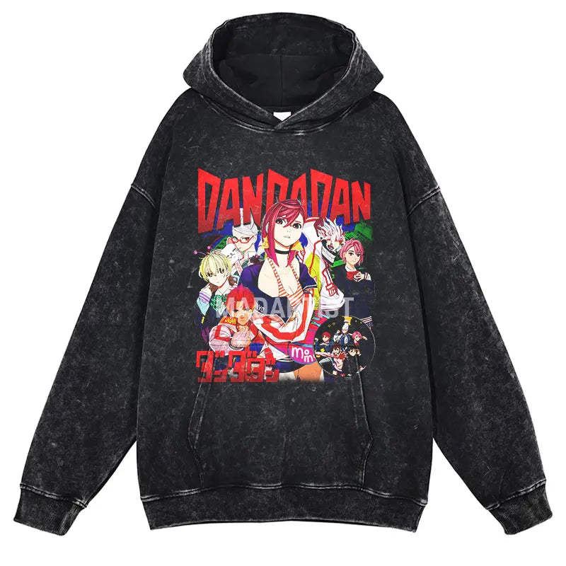 Dan Da Dan Ayase Momo Okarun Hoodie