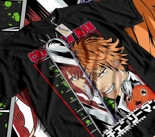 Denji Dark Chainsaw Man Makima Power T-Shirt