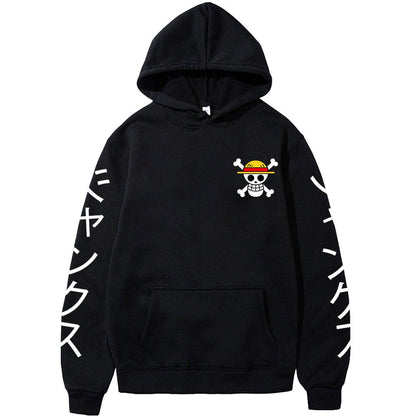 One Piece Wanted Hoodies