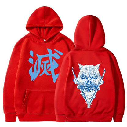 Demon Slayer Korte Mouw Hoodie