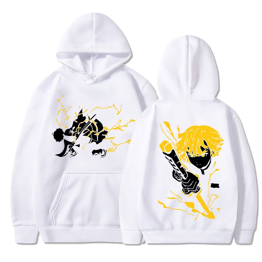 Demon Slayer Hoodie Agatsuma Zenitsu Hoodie