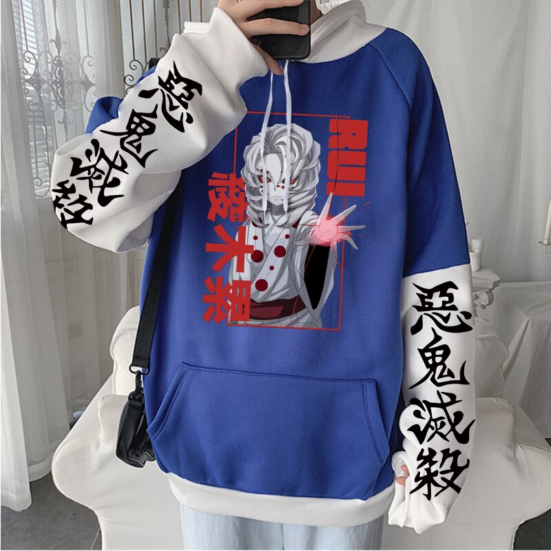 Demon Slayer Kimetsu No Yaiba Rui Hoodies