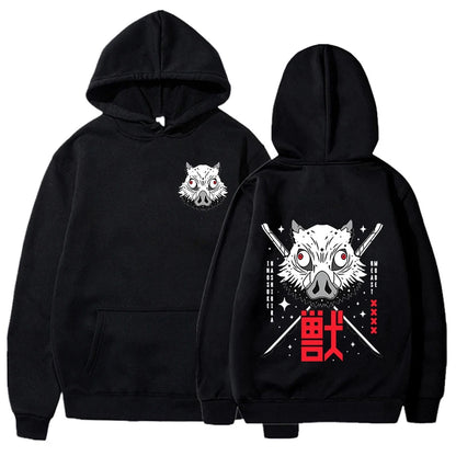 Demon Slayer Hashibira Inosuke Printed Hoodies