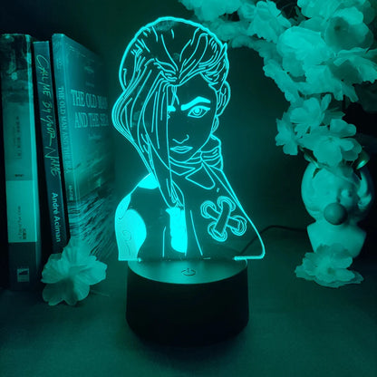 League of Legends Runaway Loli JINX 3D Lamp