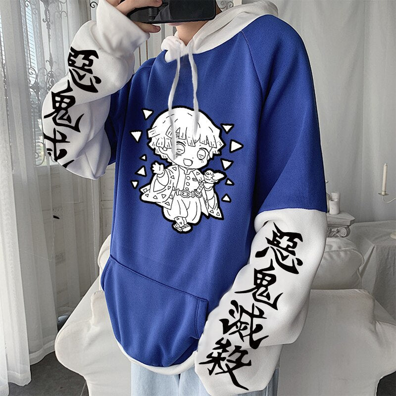 Kimetsu no Yaiba Demon Slayer Zenitsu Agatsuma Hoodies