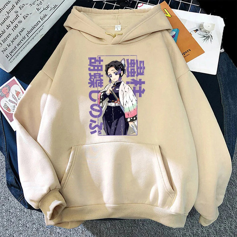 Kochou Shinobu Print Hoodie