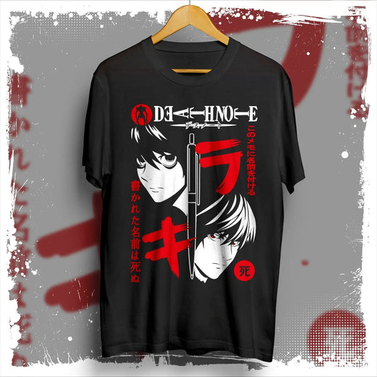 Light Yagami L Lawliet Death Note T-Shirt