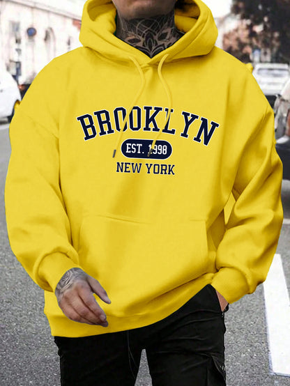 Brooklyn Est 1998 New York Printing Hoodies