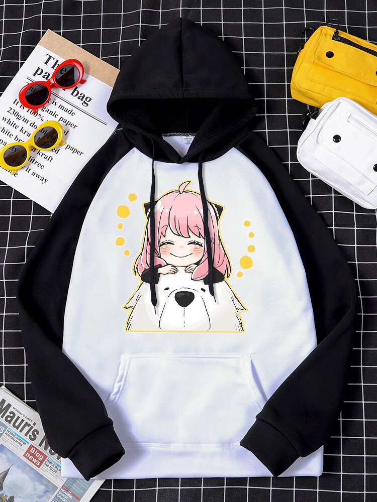 Spy X Family Cute Anya And Bond Forger Hoodie