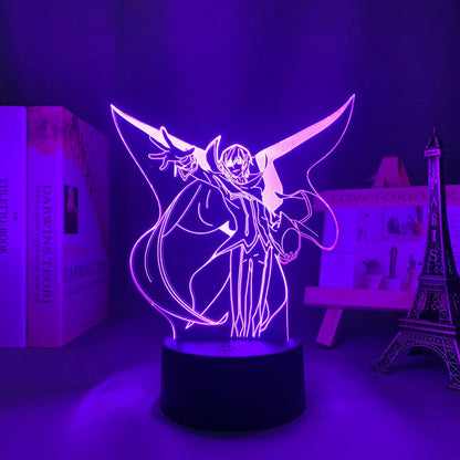 Code Geass Lelouch Lamperouge 3D Lamp