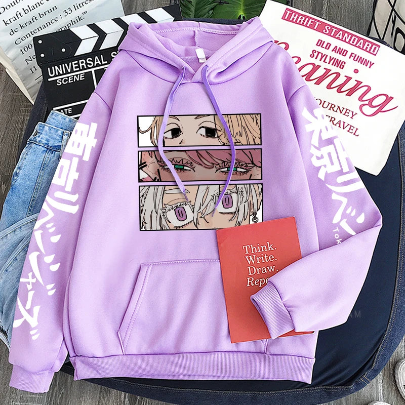 Tokyo Revengers Manjirou Sano Izana Kurokawa Eyes Hoodie