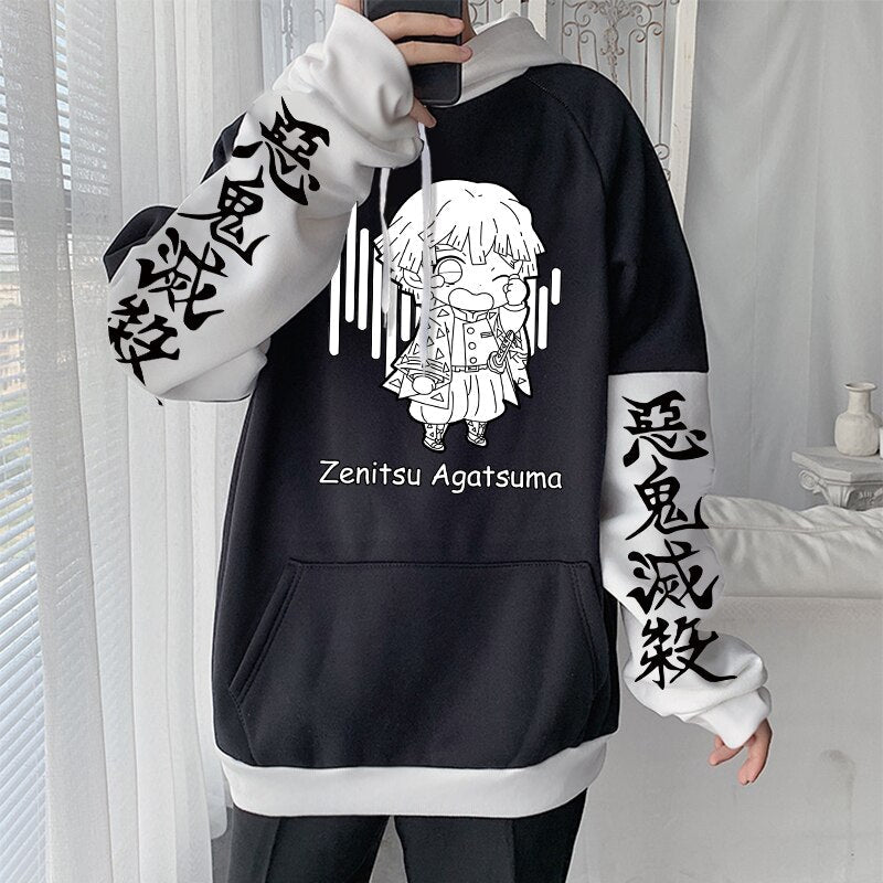 Demon Slayer Zenitsu Agatsuma Hoodies