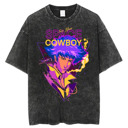 Cowboy Bebo Washed T-shirt Vintage