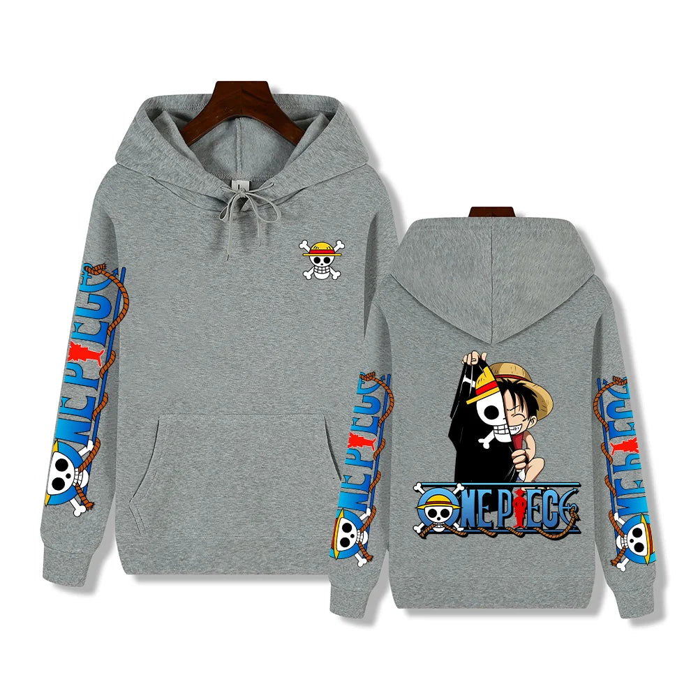 One Piece flag Luffy Creative Hoodie