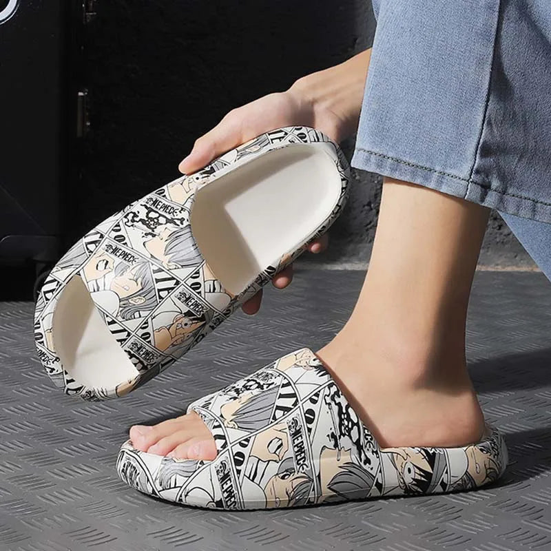 One Piece Luffy Casual Slippers