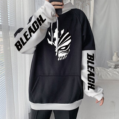 Bleach Gothic Streetwear Long Sleeve Hoodie