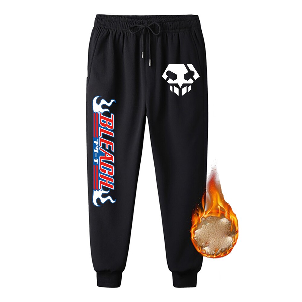 Bleach Print Thicken Sweatpants