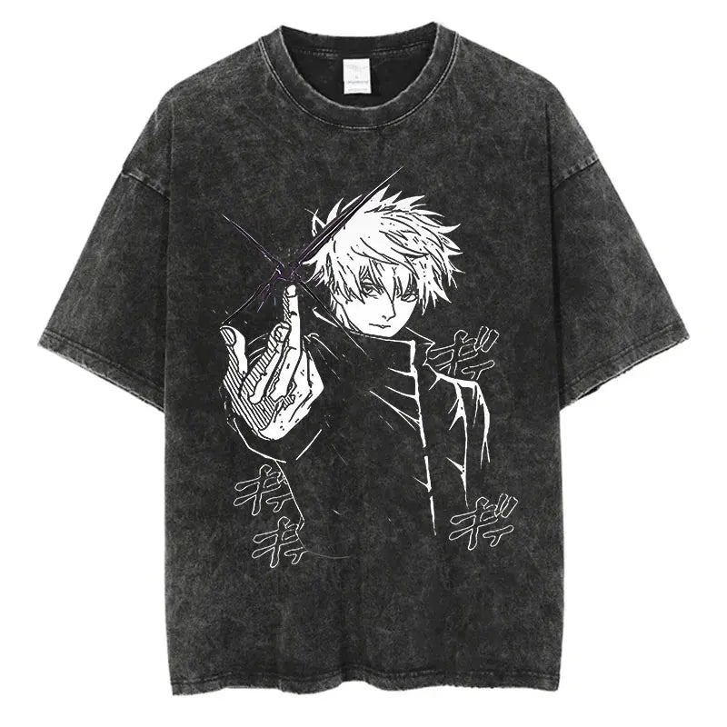 Jujutsu Kaisen Vintage Washed T-shirt