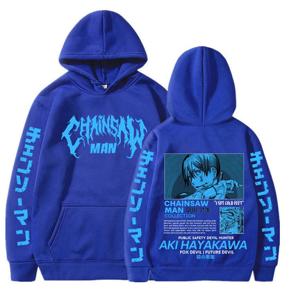 Chainsaw Man Hayakawa Aki Hoodies