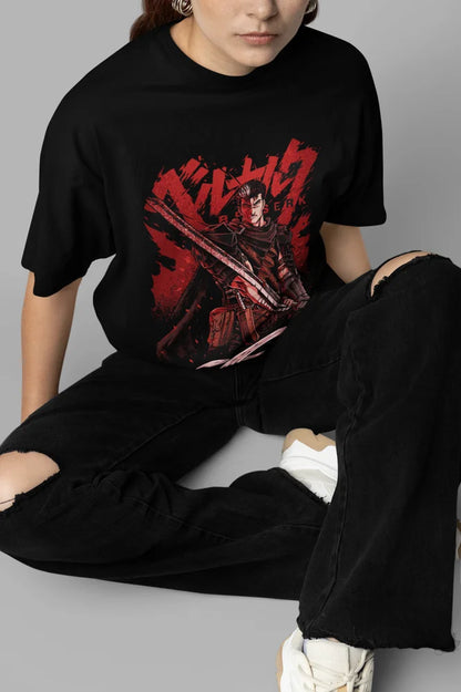 Berserk Guts Shirt Skull Knight 90s T-Shirt