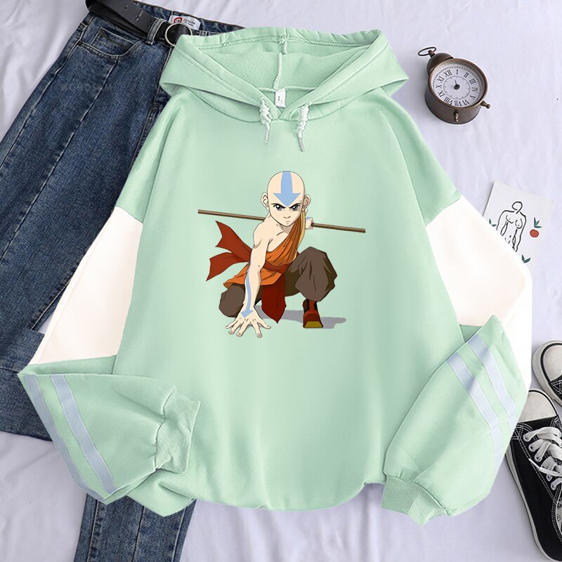 Avatar The Last Airbender Manga Aang  Hoodie