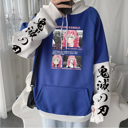 Demon Slayer Aesthetic Mitsuri Kanroji Hoodies