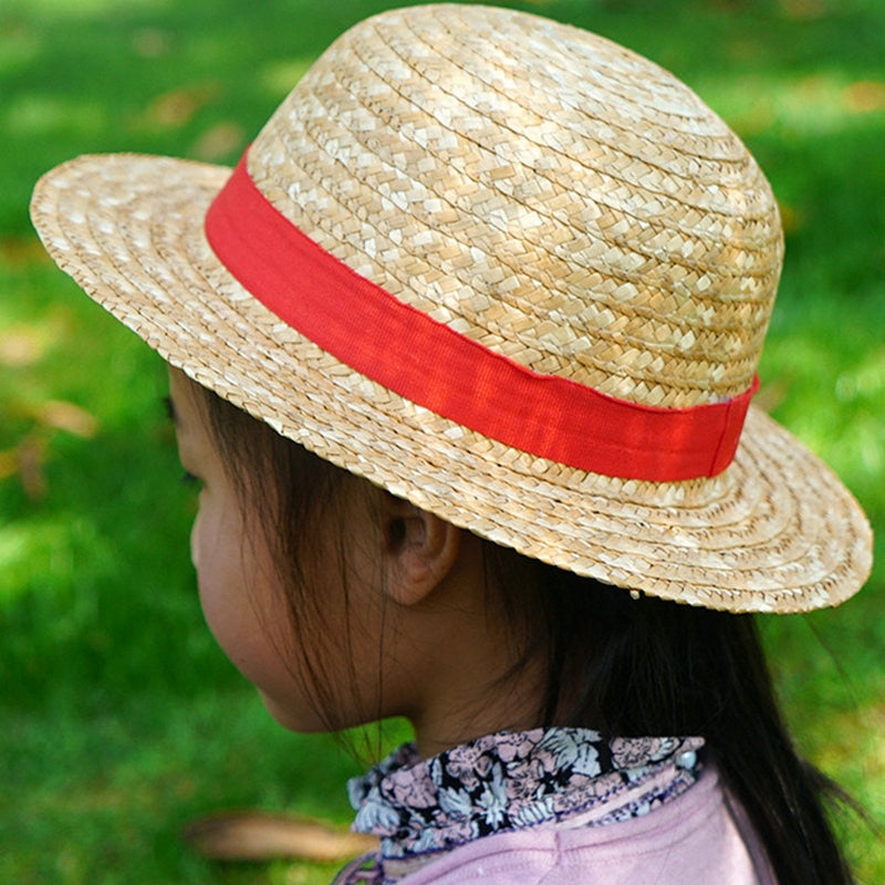 One Piece Neck String Luffy Flat Hats