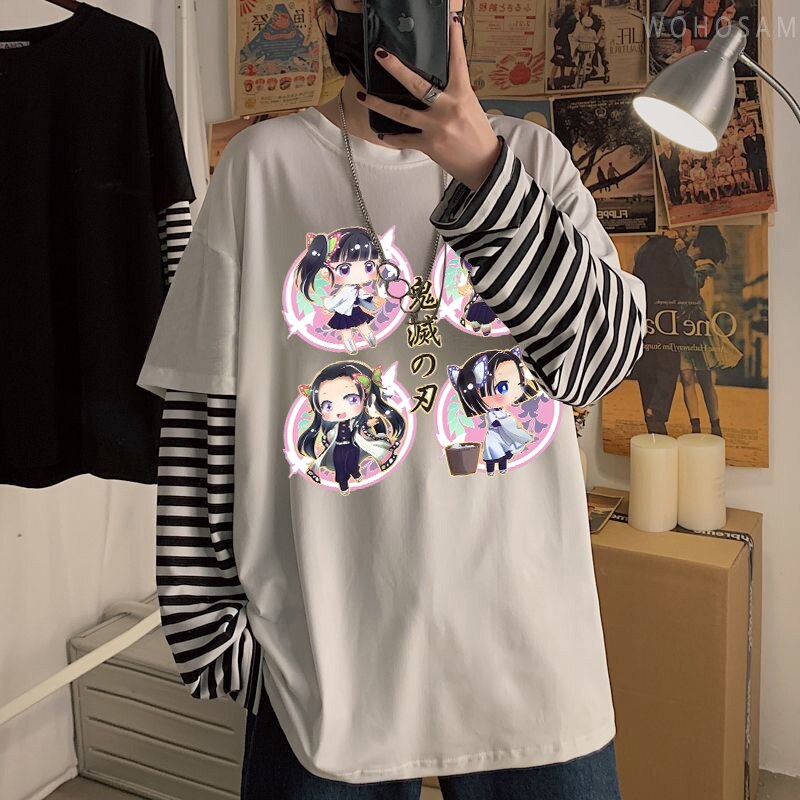 Demon Slayer Kimetsu no Yaiba Shinobu Kochou Kanao Tsuyuri T-Shirts