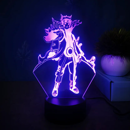 Naruto Hero 3D Lamp