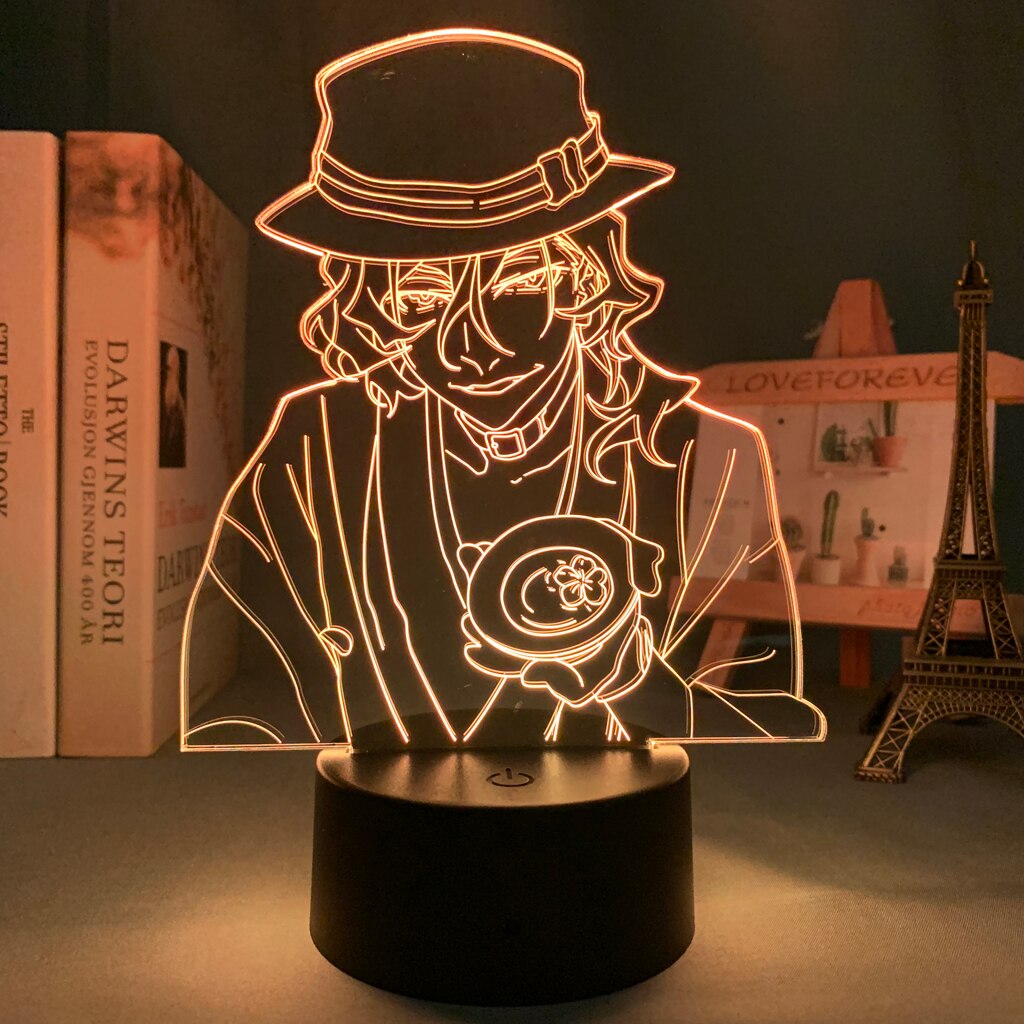 Anime Bungo Stray Dogs 3D Lamp