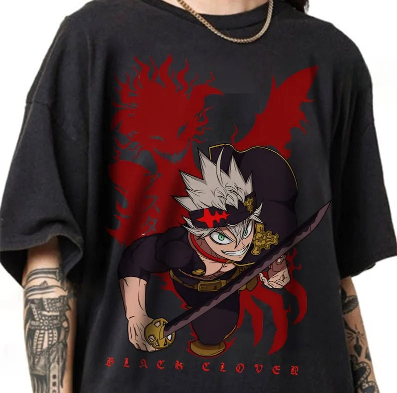 Asta Black Clover T-Shirt