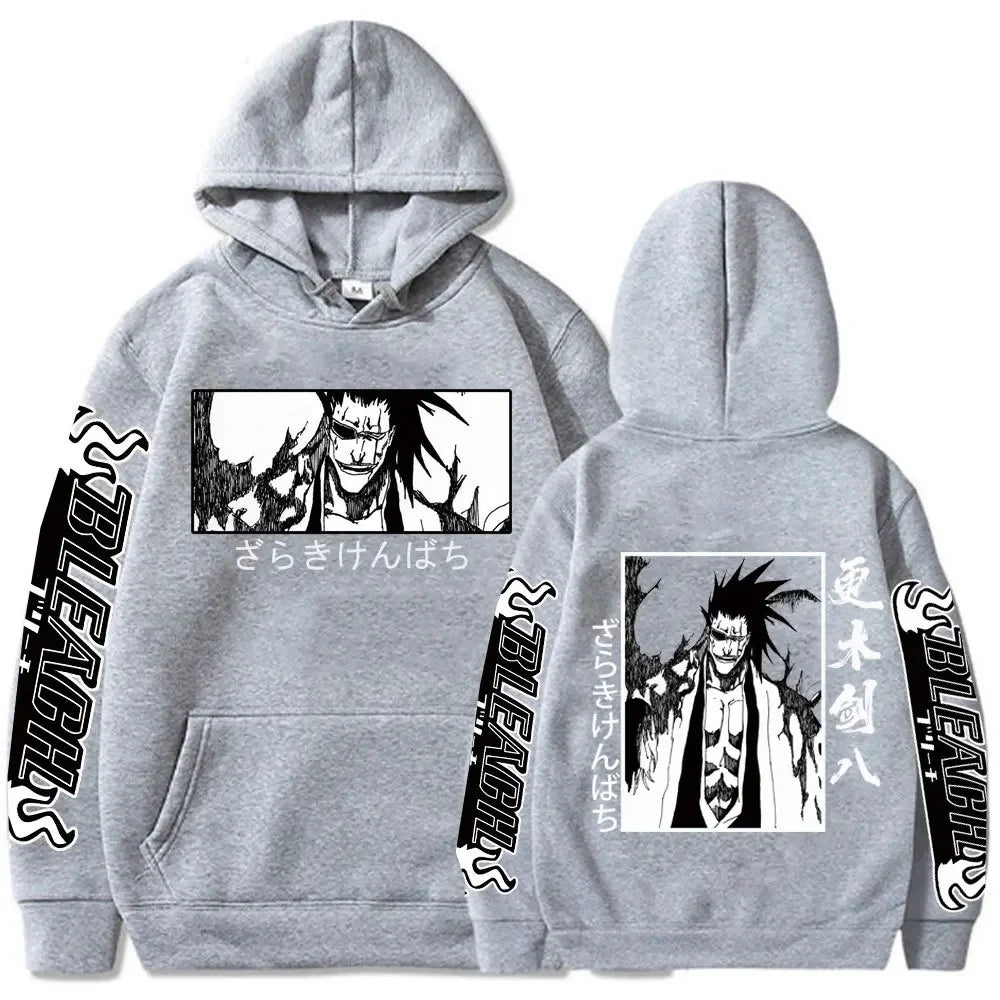 Bleach Zaraki Kenpachi Manga Hoodies