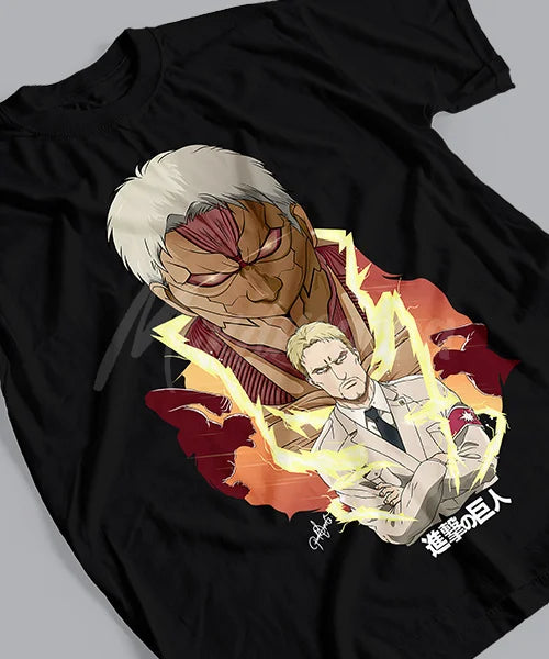 Attack on Titan Reiner Braun Titán Acorazado T-Shirt