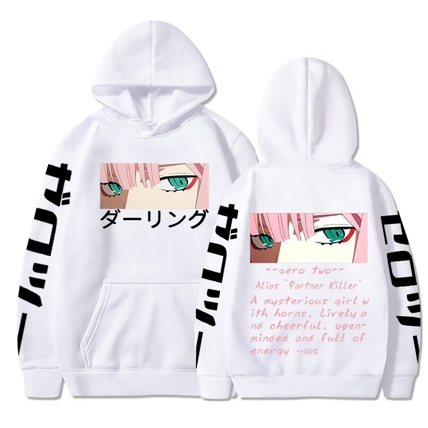 Darling In The Franxx Zero Two Eyes Hoodie