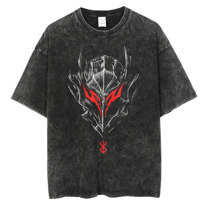 Berserk Black Washed T-Shirt