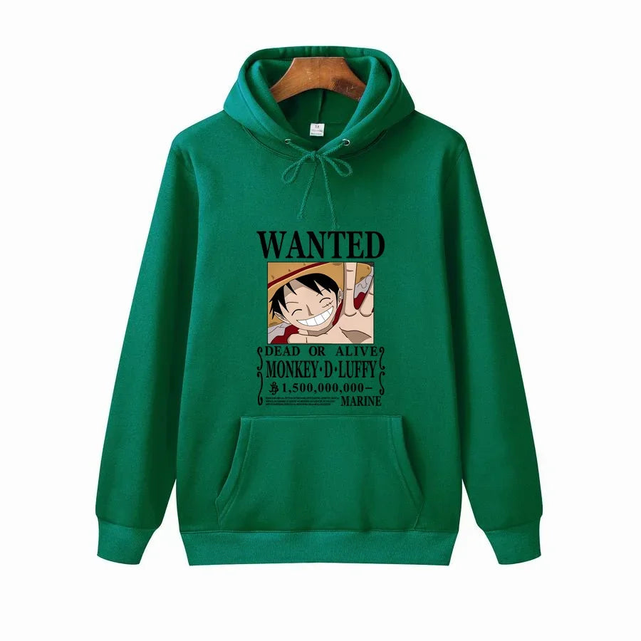 One Piece Winter Manga Hoodie