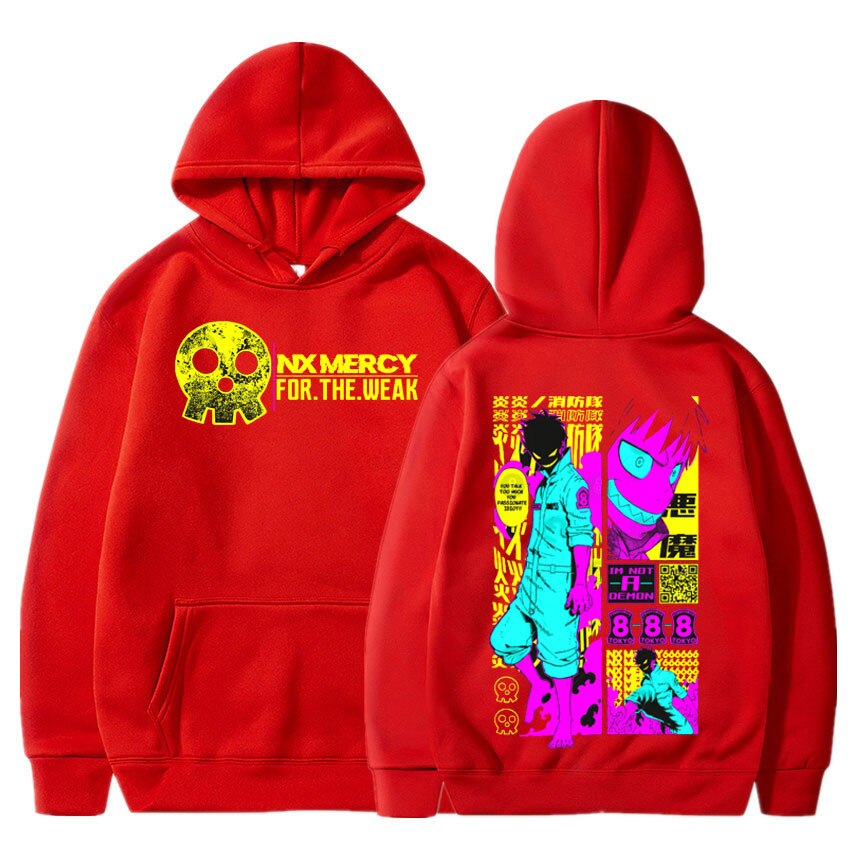 Fire Forc Shinra Kusakabe Print Hoodie