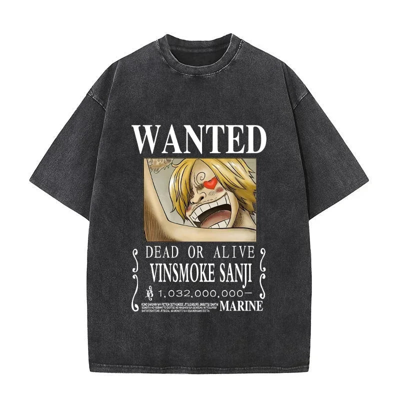 One Piece Nika Monkey D. Luffy Law Sanji T-shirt