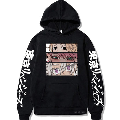 Tokyo Revengers Manjirou Sano Izana Kurokawa Eyes Hoodie