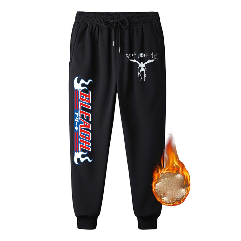 Bleach Print Thicken Sweatpants