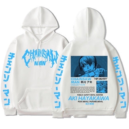 Chainsaw Man Hayakawa Aki Hoodies