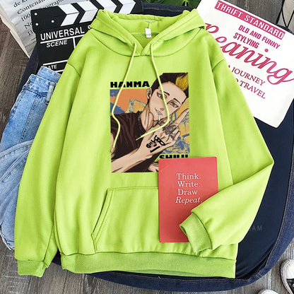 Tokyo Revengers Haikyuu Manga Hanma Shuuji Hoodie