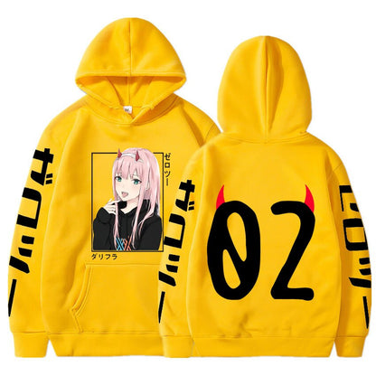 Darling In The Franxx Zero Two Hoodies