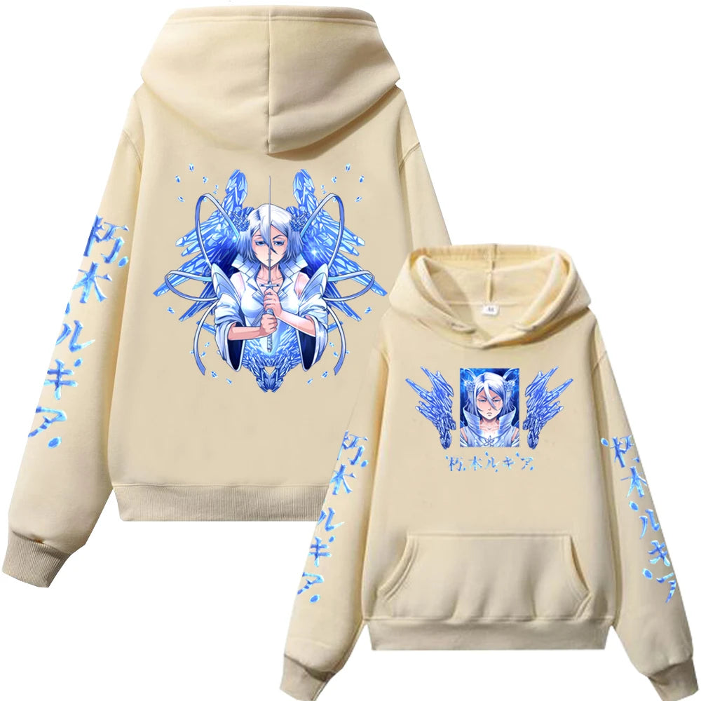 Bleach Kurosaki and Rukia Hoodies