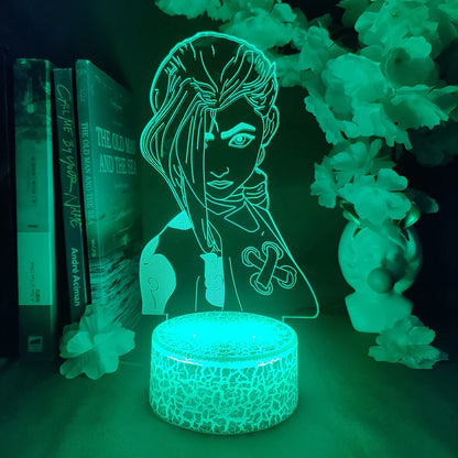 League of Legends Runaway Loli JINX 3D Lamp